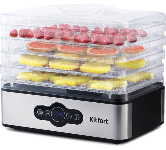 Изображение товара Сушилка для овощей и фруктов KITFORT КТ-1914