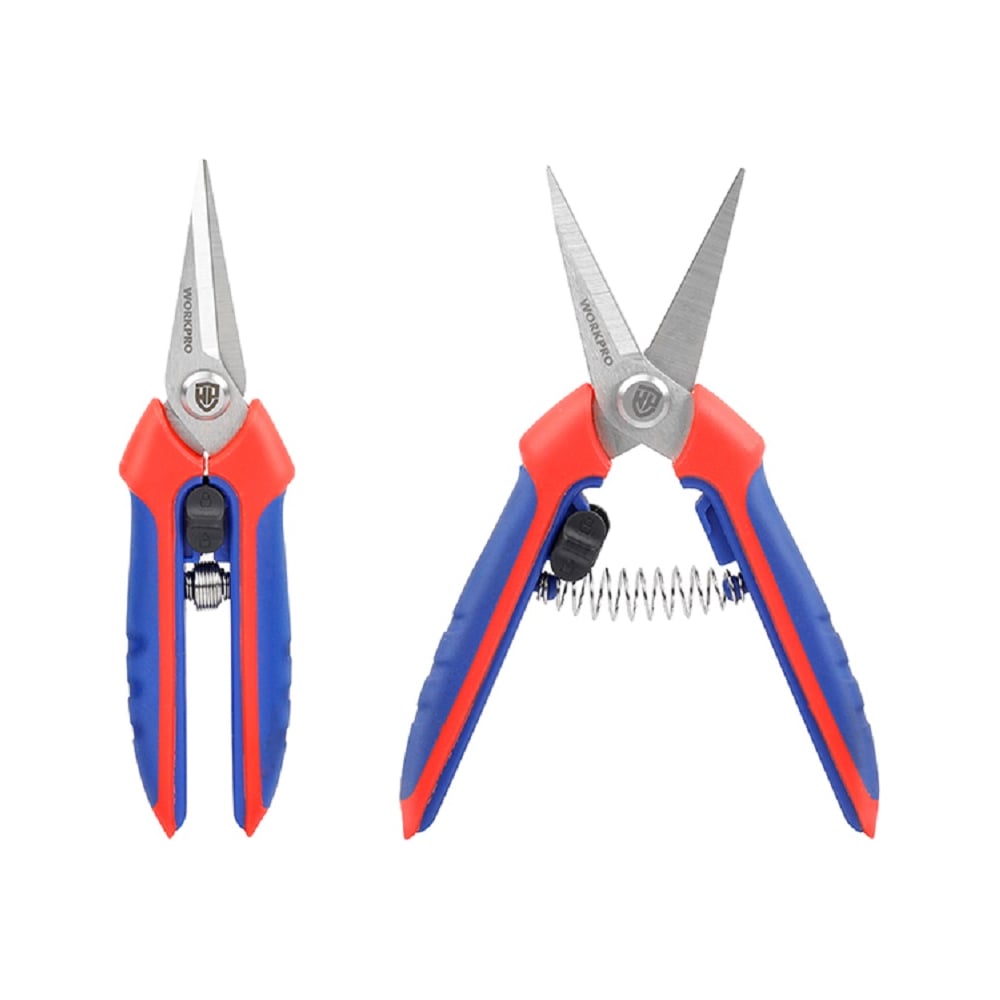Изображение товара Ножницы садовые Workpro PRO 160мм (Нерж. сталь) , WP332014 Изображение товара Ножницы садовые Workpro PRO 160мм (Нерж. сталь) , WP332014