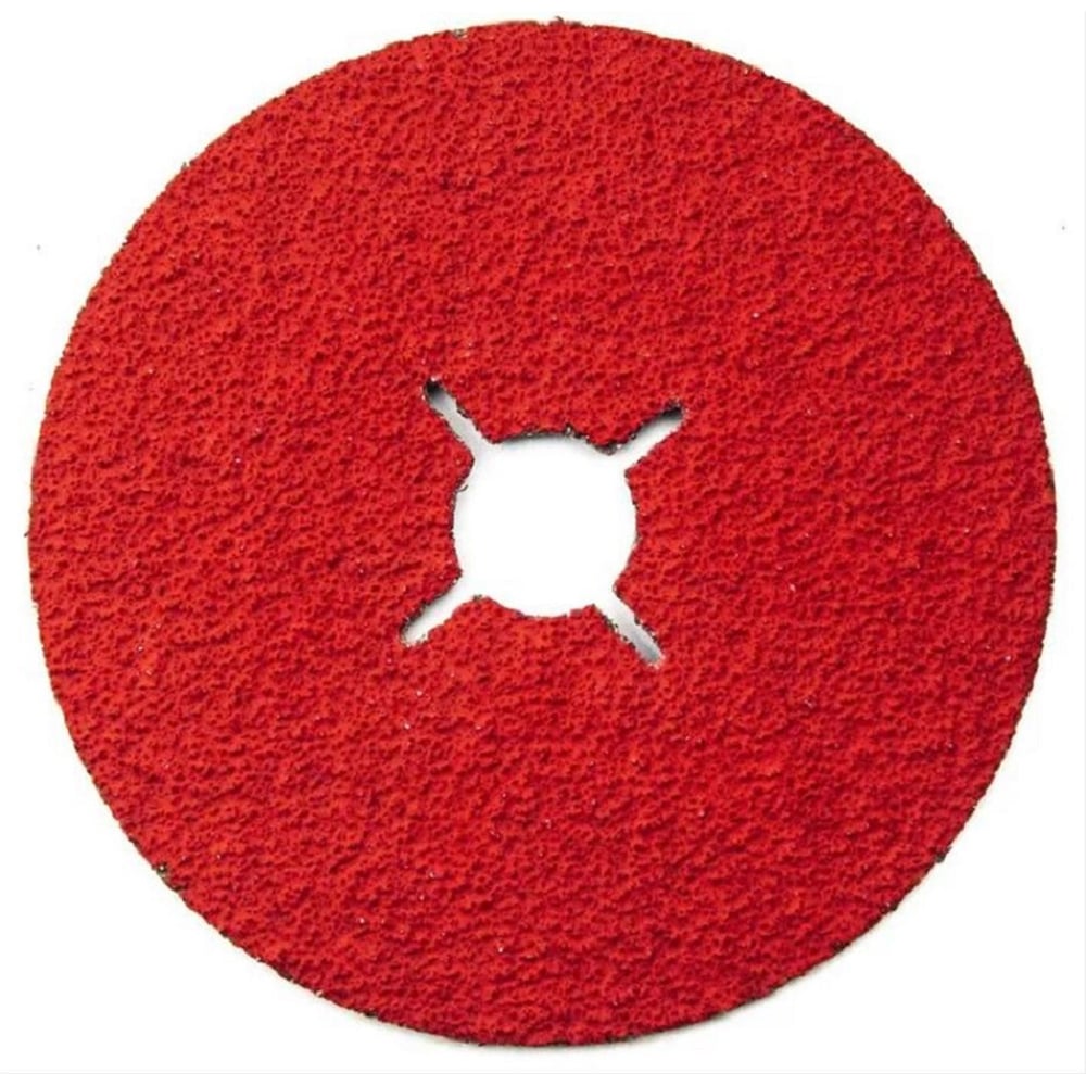 Изображение товара Фибровый диск Long Abrasive CR 964 (Керамика) 125x22,23мм, P40, 10 штук D330486-10 Изображение товара Фибровый диск Long Abrasive CR 964 (Керамика) 125x22,23мм, P40, 10 штук D330486-10