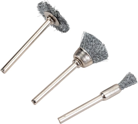 Изображение товара Набор кордщеток стальных 3 шт 830371 REDVERG 6633237