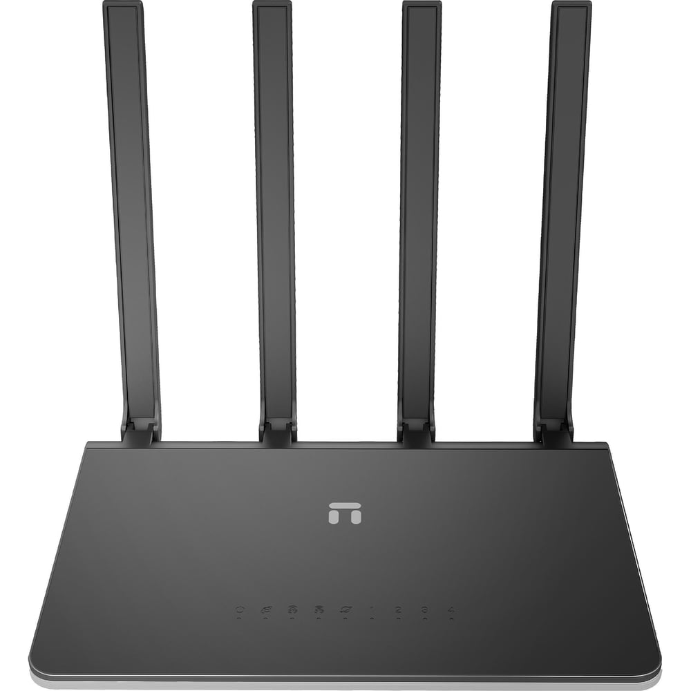 Изображение товара Двухдиапазонный гигабитный Wi-Fi роутер Netis N2 AC1200, до 300 Мбит/с на 2,4 ГГц + до 867 Мбит/с на 5 ГГц, LAN 4x1 Гбит/с, IPv6, 4х5dBi антенны, черный 10000068674
