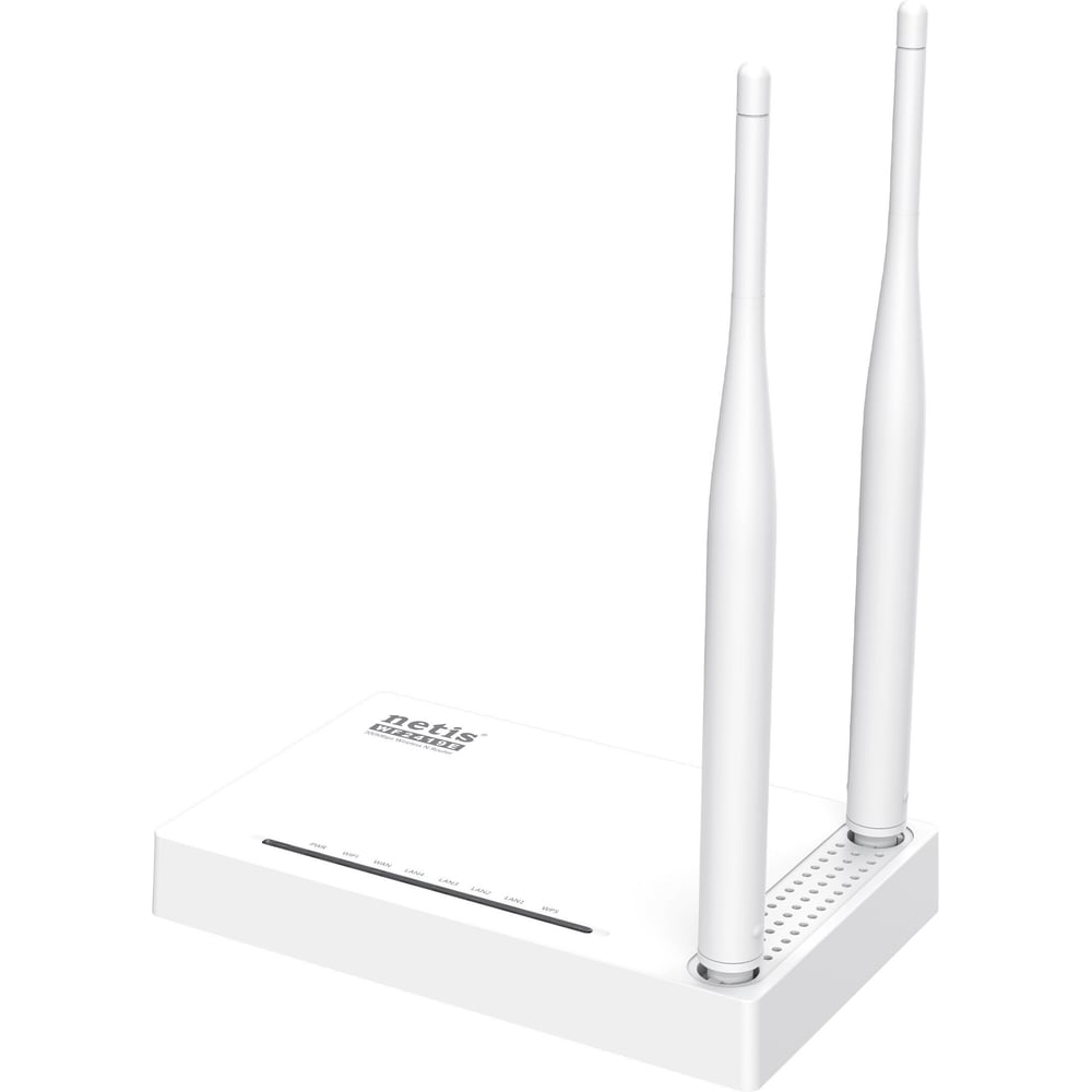 Изображение товара Wi-Fi роутер Netis WF2419E N300, до 300 Мбит/с, 2,4 ГГц, 802.11n, LAN 4x100 Мбит/с, белый, 2x5dBi внешние антенны 10000024777