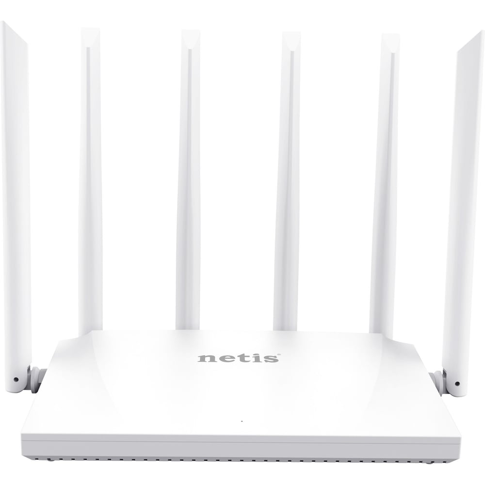 Изображение товара Двухдиапазонный гигабитный Wi-Fi роутер Netis NC63 AC1200, 2,4-5ГГц / 300-867 Мбит/с, LAN 3x1 Гбит/с, WAN 1x1 Гбит/с, IPv6, 6х5dBi антенн, белый 10000131956 Изображение товара Двухдиапазонный гигабитный Wi-Fi роутер Netis NC63 AC1200, 2,4-5ГГц / 300-867 Мбит/с, LAN 3x1 Гбит/с, WAN 1x1 Гбит/с, IPv6, 6х5dBi антенн, белый 10000131956