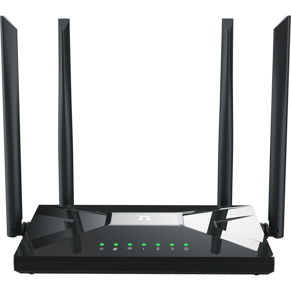 Изображение товара Двухдиапазонный гигабитный Wi-Fi роутер Netis NC65 AC1200, 2,4-5ГГц / 300-867 Мбит/с, LAN 3x1 Гбит/с, WAN 1x1 Гбит/с, IPv6, 4х5dBi антенны, чёрный 10000131957