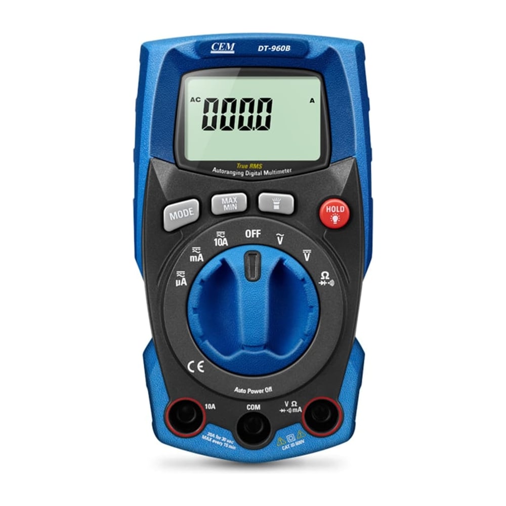Изображение товара Мультиметр цифровой с поверкой СЕМ DT-960B 686542