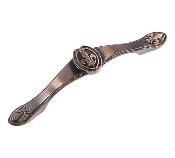 Изображение товара Ручка-скоба ТУНДРА PC174 межцентровое расстояние 96 мм, цвет медь 4676289