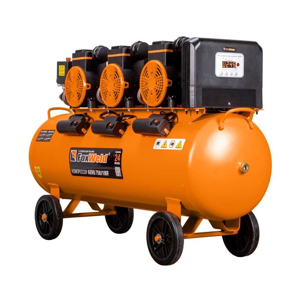 Изображение товара Компрессор безмасляный Foxweld AERO 750/100F 9986 Изображение товара Компрессор безмасляный Foxweld AERO 750/100F 9986