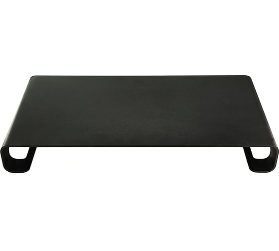 Изображение товара Алюминиевая подставка для ноутбука, монитора EMBODIMENT черная EMB-MLS-F-B