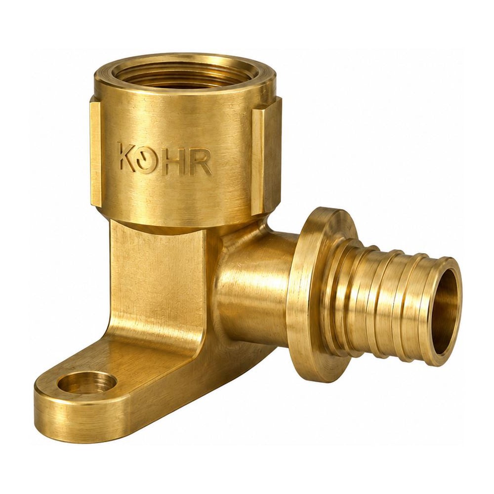Изображение товара Угольник настенный с креплением ВР KOHR 20x1/2 KHA-1900-002012 Изображение товара Угольник настенный с креплением ВР KOHR 20x1/2 KHA-1900-002012