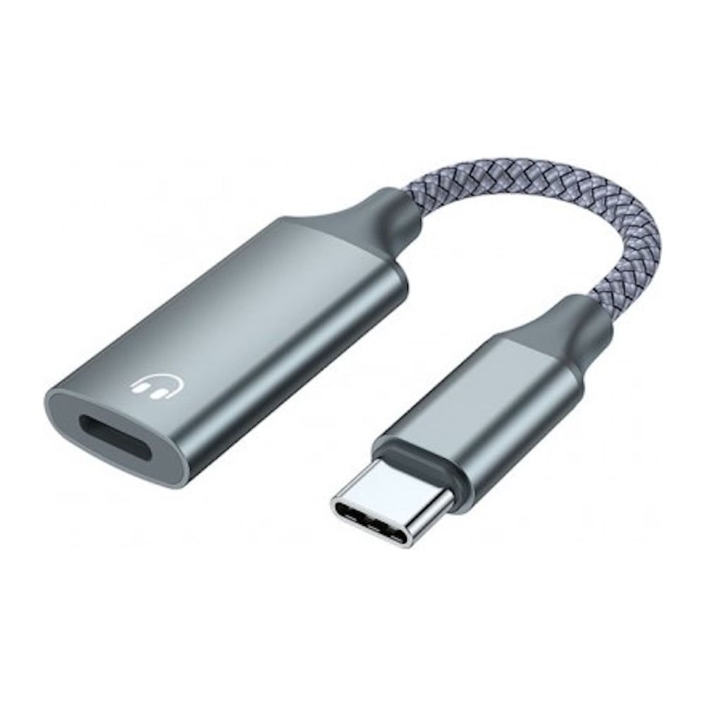 Изображение товара Адаптер KS-is USB-C M, Lightning F, для передачи аудио и зарядки KS-838GR-D1 Изображение товара Адаптер KS-is USB-C M, Lightning F, для передачи аудио и зарядки KS-838GR-D1