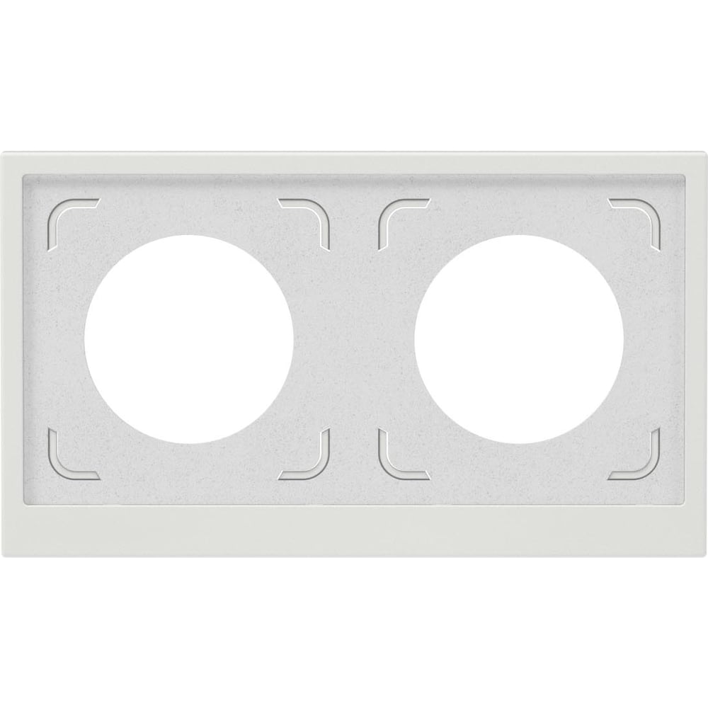 Изображение товара Рамка DKC KANT 2 поста IP44, белый песок 7010944DIY Изображение товара Рамка DKC KANT 2 поста IP44, белый песок 7010944DIY