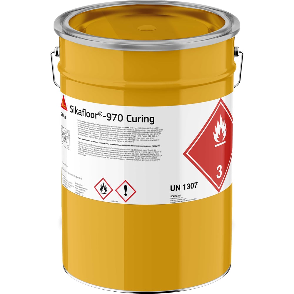 Изображение товара Средство для ухода за бетонным полом SIKA Floor-970 Curing ведро 20 л. 926236