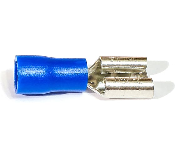 Изображение товара Разъём DORI плоский изолированный, гнездо 7,4 мм 1,5-2,5 мм2 РПИм 100 шт 44659