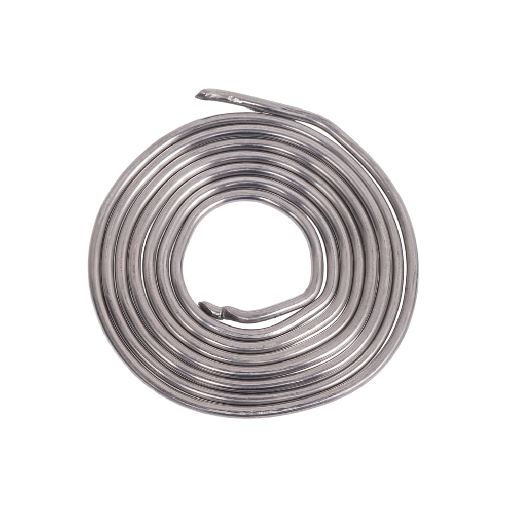 Изображение товара Припой OEM-Pos01-61K-2-S0.8 спираль 2мм 0.8м для пайки металлов