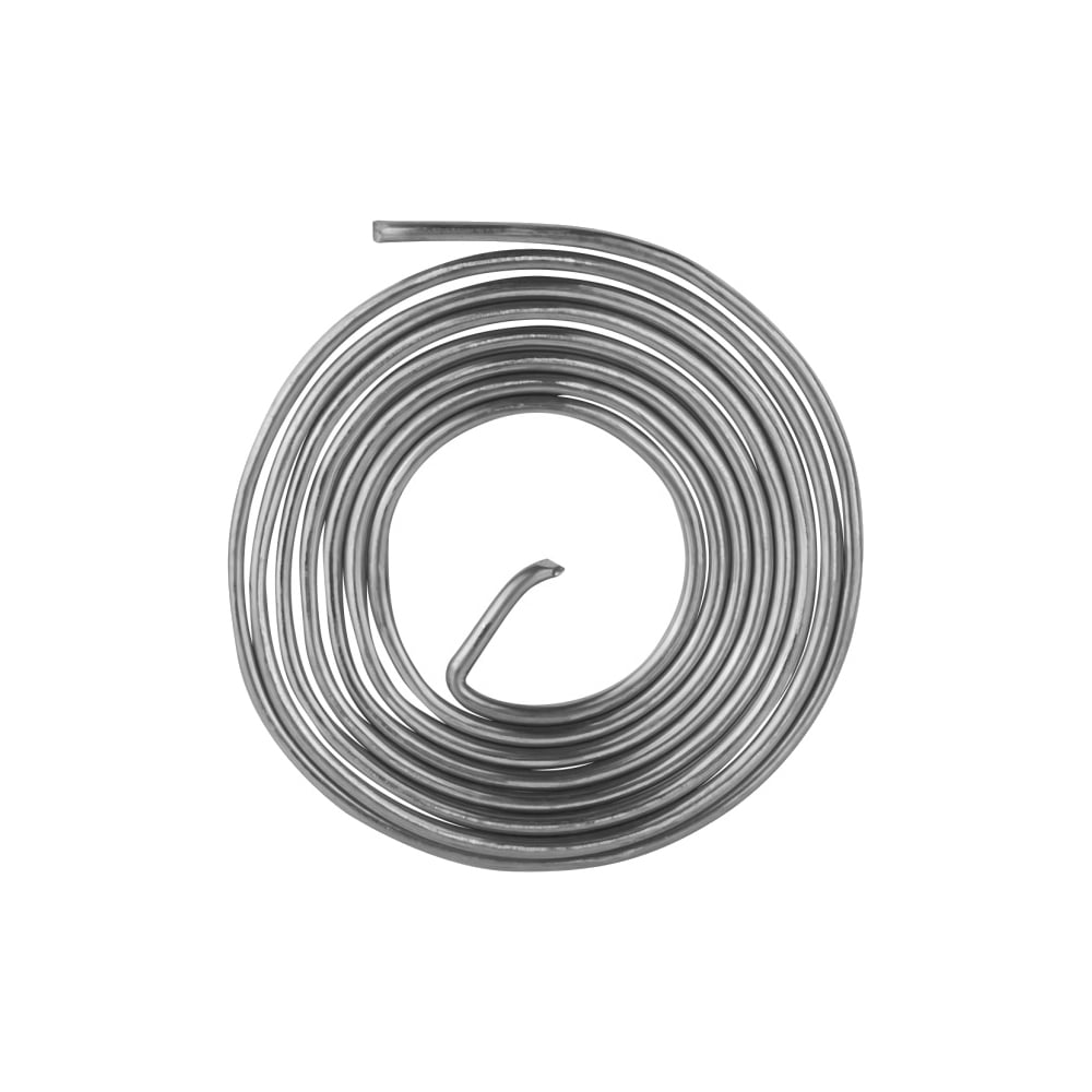 Изображение товара Припой OEM-Pos01-63K-1.5-S0.8 спираль 1.5 мм 0.8 м для пайки меди алюминия нержавеющей стали