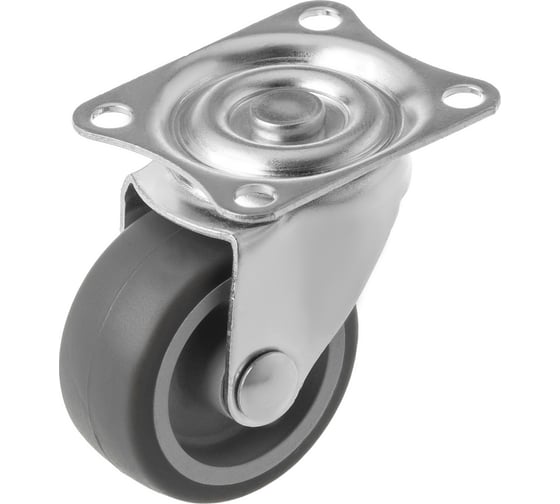 Изображение товара Мебельное колесо А5 поворотное 60038L (40 мм; 20 кг) 1005503