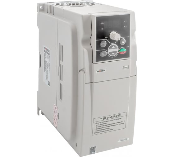 Изображение товара Преобразователь частоты KIPPRIBOR AFD-L055.43B 5,5кВт, 3х380В, 13А, арт. 00000093976