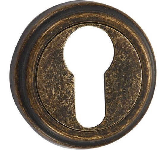 Изображение товара Накладка под цилиндр Вантаж состаренная бронза ET03BR