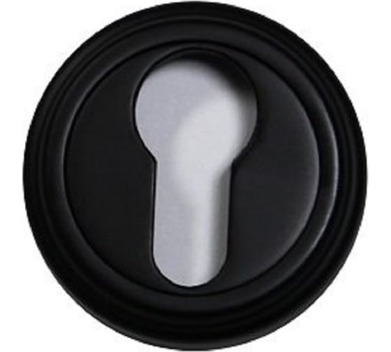 Изображение товара Накладка под цилиндр, черный Vantage ET03BL