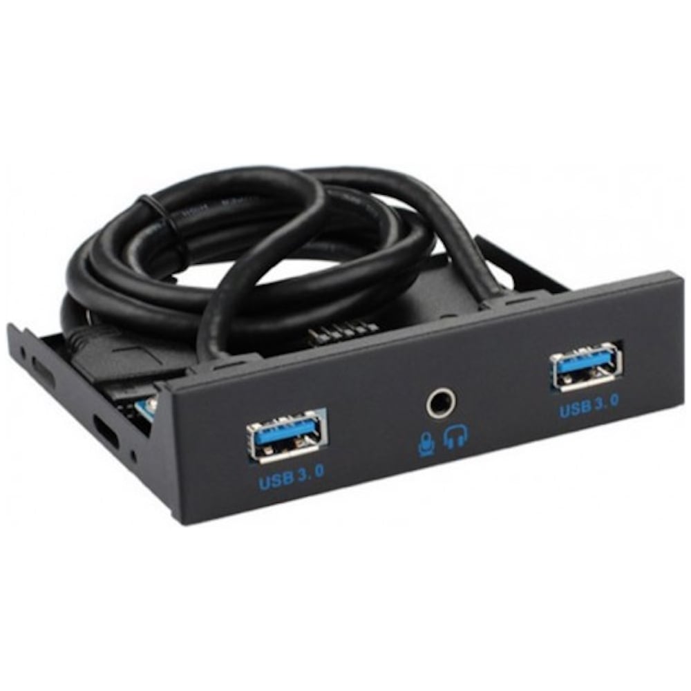 Изображение товара Планка KS-is 3.5 ATX на переднюю панель USB3 x2, AUX combo KS-794 Изображение товара Планка KS-is 3.5 ATX на переднюю панель USB3 x2, AUX combo KS-794