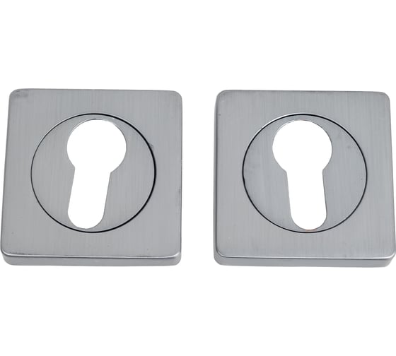 Изображение товара Накладка под цилиндр Вантаж матовый хром ET02L-2