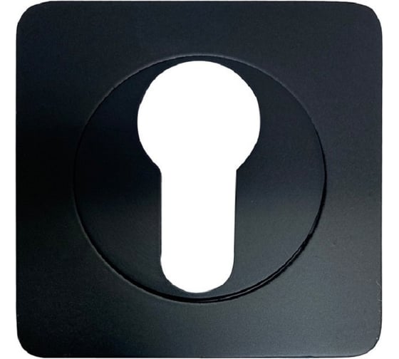 Изображение товара Накладка под цилиндр Вантаж черный ET02BL-2