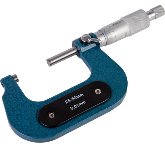 Изображение товара Нониусный микрометр  Debever Machining Solutions 25-50 мм, 0.01 мм DB-S-MV5001