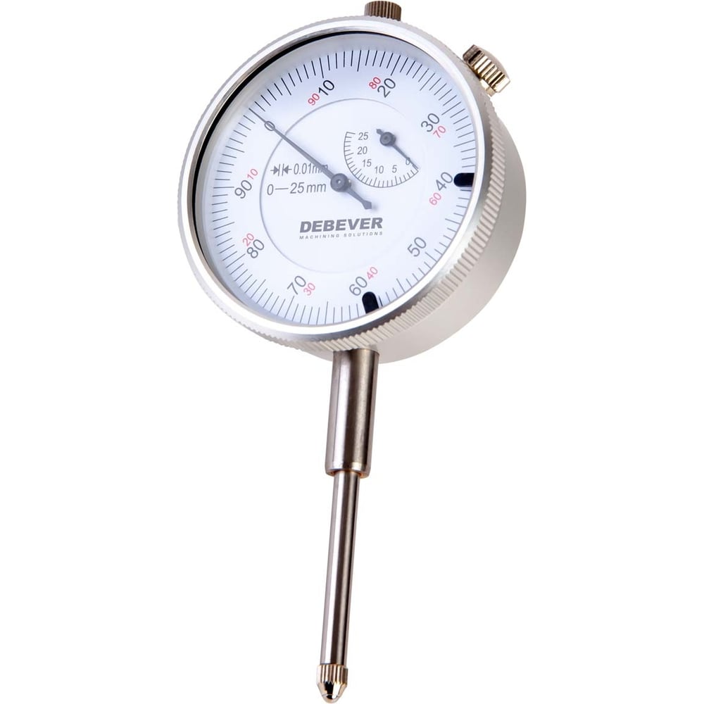 Индикатор часового типа DeBever измерительное колесо тундра механическое диаметр 318 мм диапазон измерения 0 9999 9 м