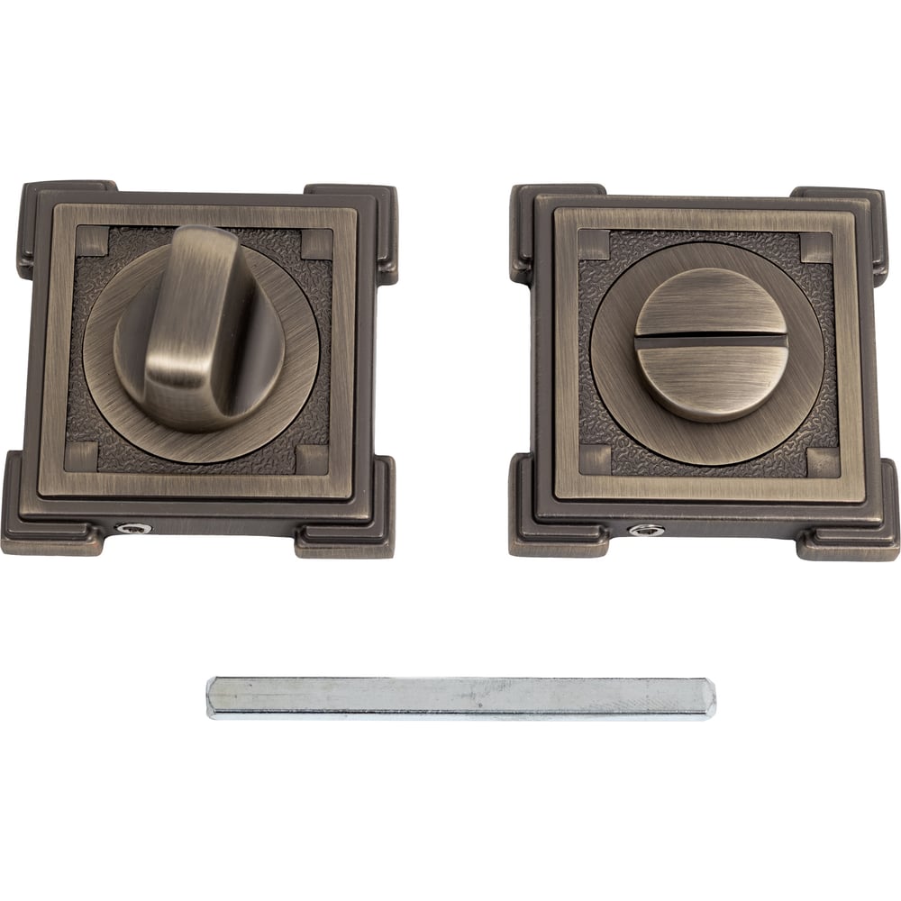 Изображение товара Санузловая накладка Вантаж матовая бронза BK15M фиксатор защелок и задвижек