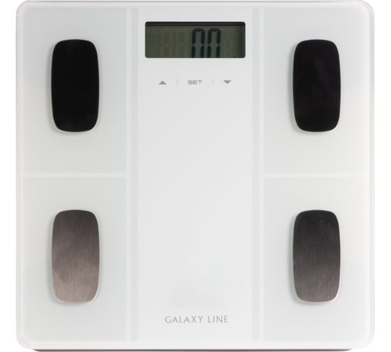 Изображение товара Напольные многофункциональные электронные весы Galaxy LINE белые 7080148541