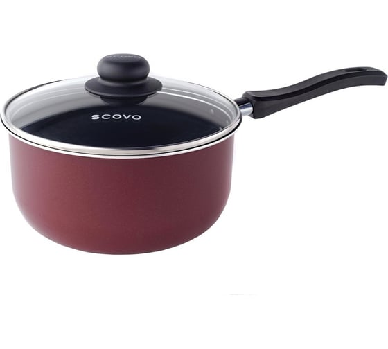 Изображение товара Ковш SCOVO диаметр 16 см 1.3 л стеклянная крышка СЭ-034