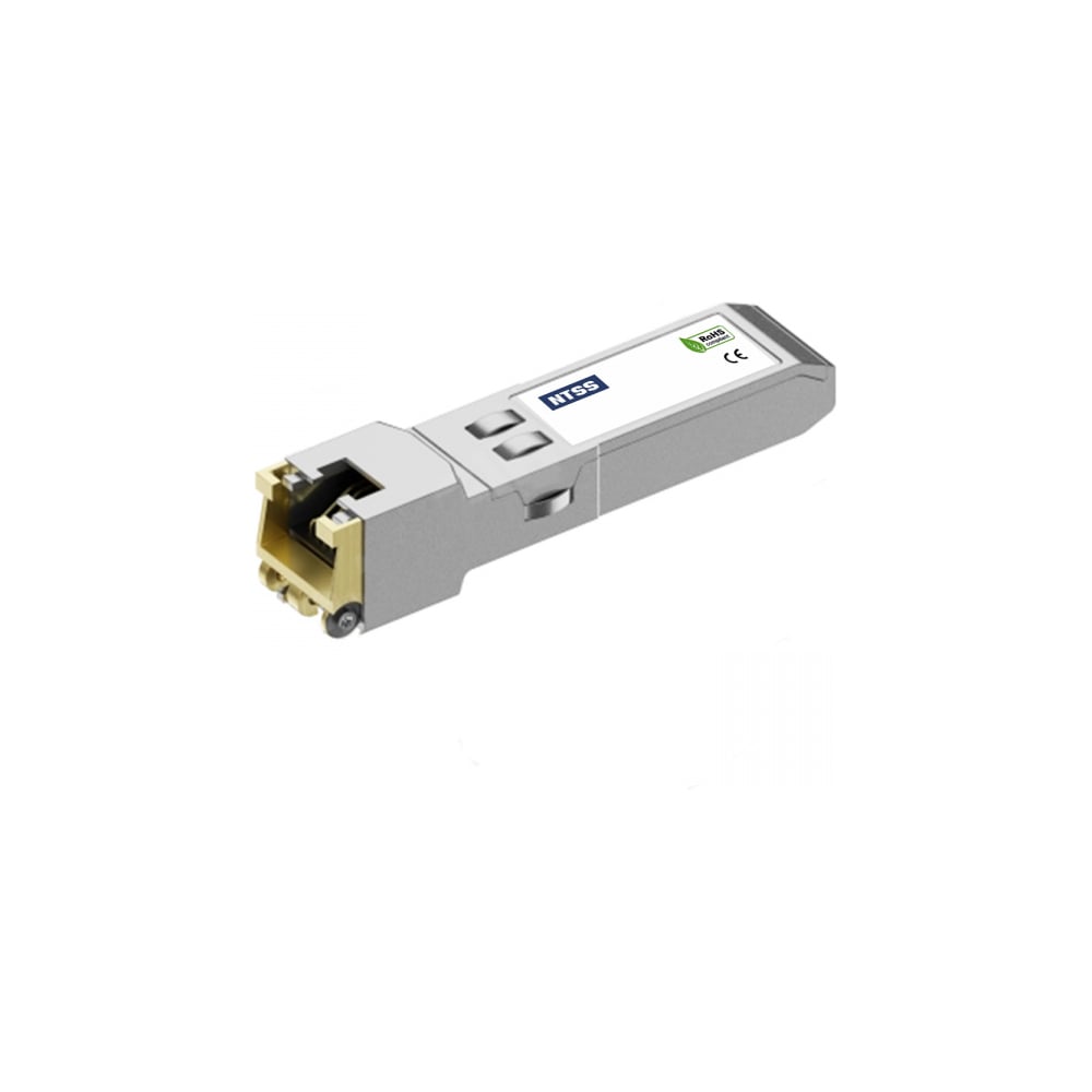 Изображение товара Модуль NTSS SFP 1,25Гбит/с, RJ45, до 100м шт NTSS-SFP-RJ45-10/100/1000 Изображение товара Модуль NTSS SFP 1,25Гбит/с, RJ45, до 100м шт NTSS-SFP-RJ45-10/100/1000