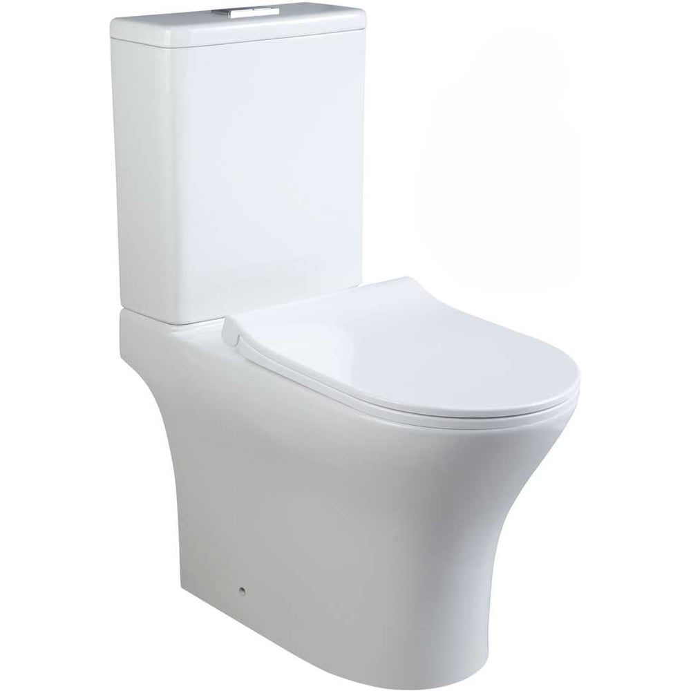 Изображение товара Унитаз AQUATEK ТЕЯ AQ2701T-00 напольный с бачком 650x340x830 мм, универсальный выпуск, крышка-сиденье дюропласт с меxанизмом плавного закрывания 00000153213