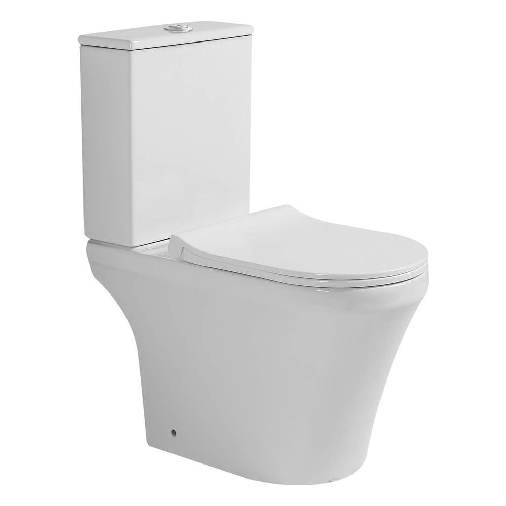 Изображение товара Унитаз AQUATEK ЛЕЯ AQ2716T-00 напольный 640x340x800 TORNADO с бачком и меxанизмом смыва, горизонтальный выпуск, сиденье с меx-мом плавного закрывания, крепеж 00000151368