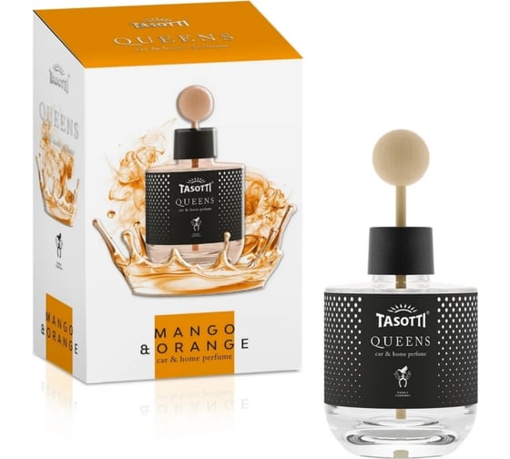 Изображение товара Ароматизатор Tasotti QUEENS Mango & Orange, баночка TQ06