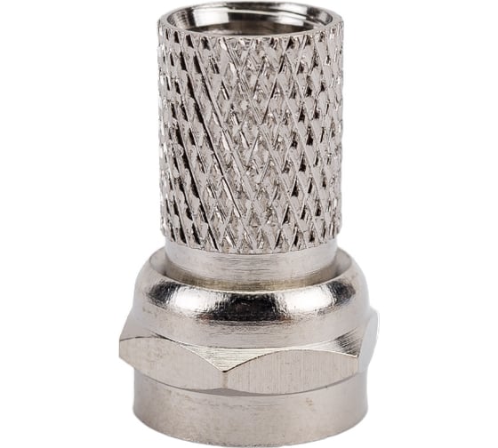 Изображение товара Резьбовой разъем для кабеля RG6 CADENA медный (МР) F-RG6-Cu Cad(МР)