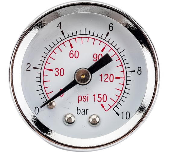 Изображение товара Манометр G 1/8, 0-1,0 мра, резьба сзади ЭнергоРесурс 9918004