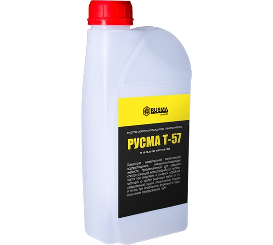 Изображение товара Смазочно-охлаждающая жидкость РУСМА Т57 1 л RUSMA 15