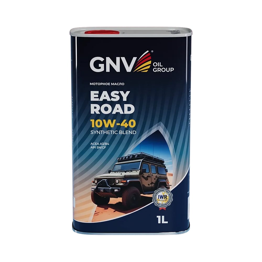 Изображение товара Моторное масло GNV Easy Road 10W-40 SN/CF, 1 л GER1011180017511040001 Изображение товара Моторное масло GNV Easy Road 10W-40 SN/CF, 1 л GER1011180017511040001