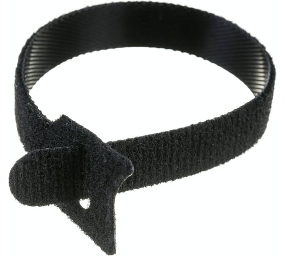 Изображение товара Многоразовая стяжка-липучка DORI 200x12 мм черная 10 шт 42242