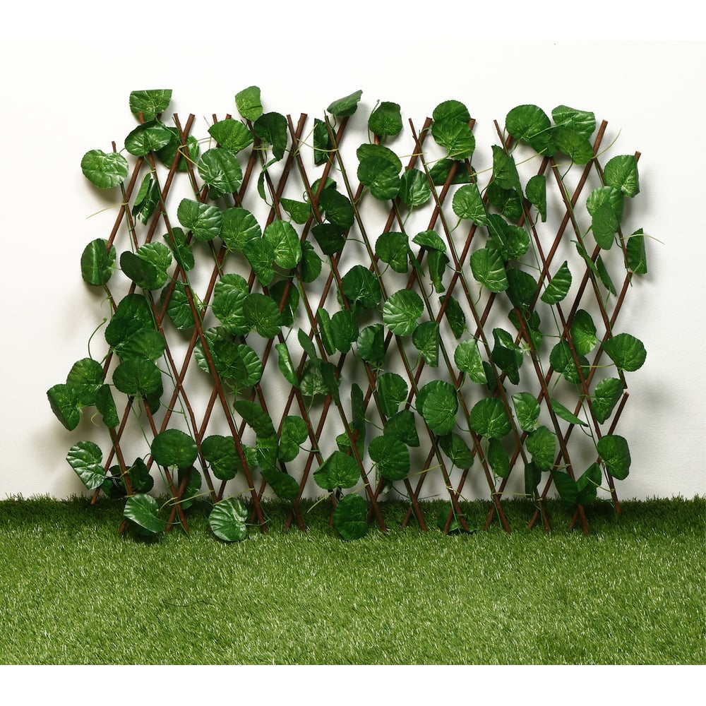 Изображение товара Декоративное ограждение Greengo Лист ольхи 120x70 см зеленое