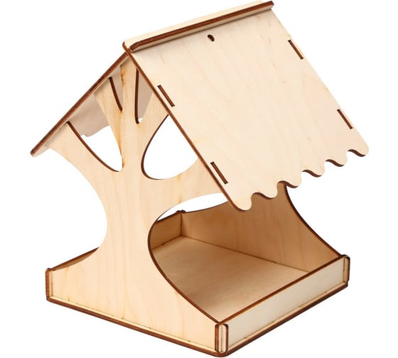 Изображение товара Кормушка для птиц Greengo Дерево 18x16x15 см 3104085