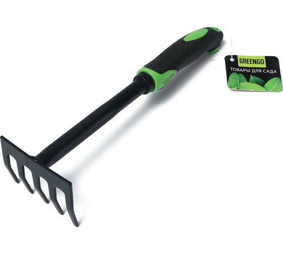 Изображение товара Грабли Greengo 29 см, рукоять пластик 3809599