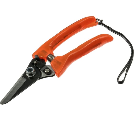 Изображение товара Садовые ножницы с тефлоновым покрытием Greengo 7" (18 см), пластиковые ручки 150785