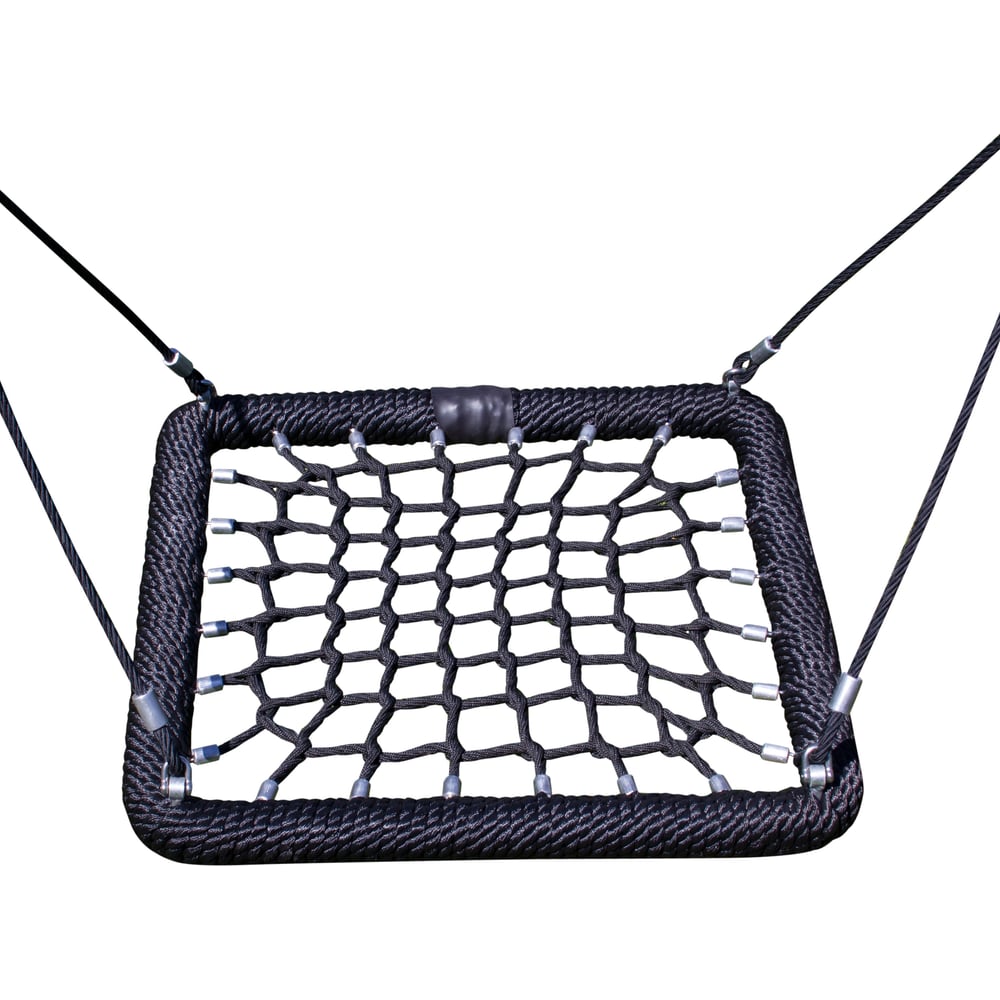 Изображение товара Качели-гнездо MoyDvor 100x100 см SAC101R металлические с оксфордом