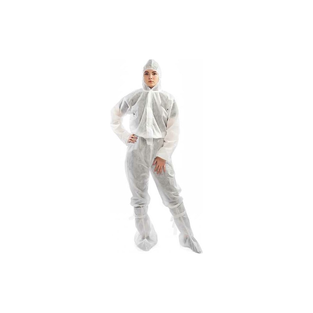 Защитный комбинезон ООО Мердигер, размер 48-50, цвет белый