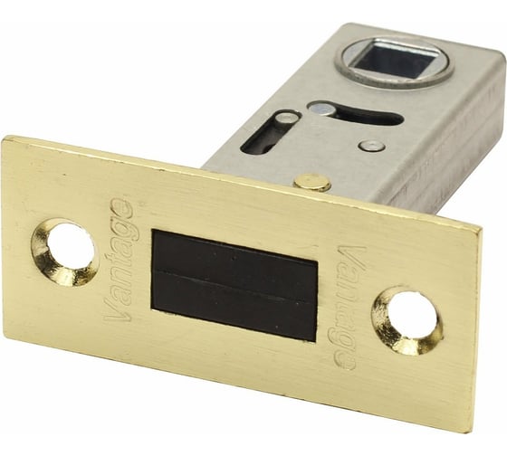 Изображение товара Межкомнатная магнитная защелка, матовое золото Vantage LM50SB