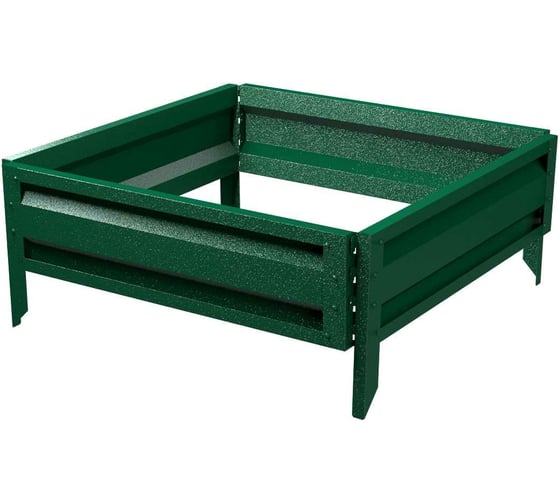 Изображение товара Готовая оцинкованная грядка на дачу Delta-Park GL 0.7x0.7 м, зелёная 30010GL_7070Gr