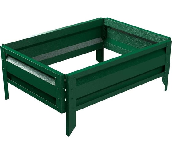 Изображение товара Готовая оцинкованная грядка на дачу Delta-Park GL 0.5x0.7 м, зелёная 30010GL_5070Gr
