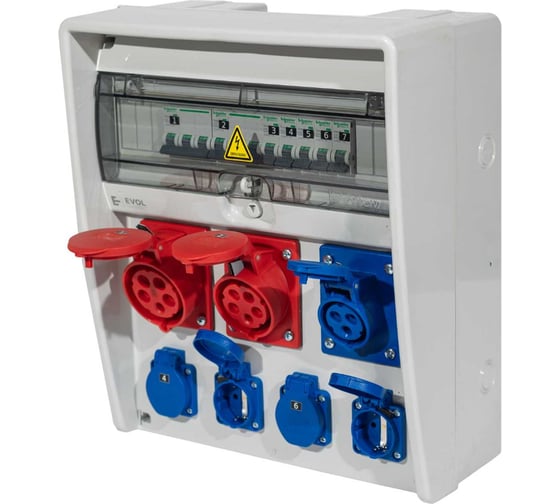 Изображение товара Щит с розетками навесной COMBOX ULTRA 17 EVOL 0107-027-1